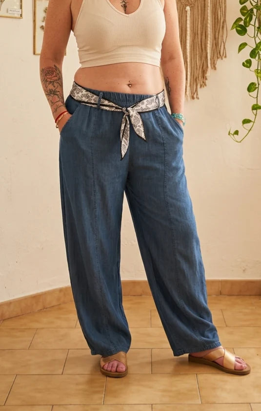 Pantalon lyocell 36/42